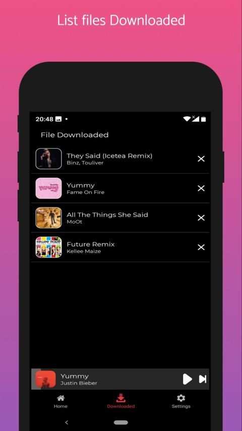Free Music Downloader Mp3 screenshot 1