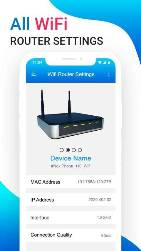 All WiFi Router Settings स्क्रीनशॉट 4