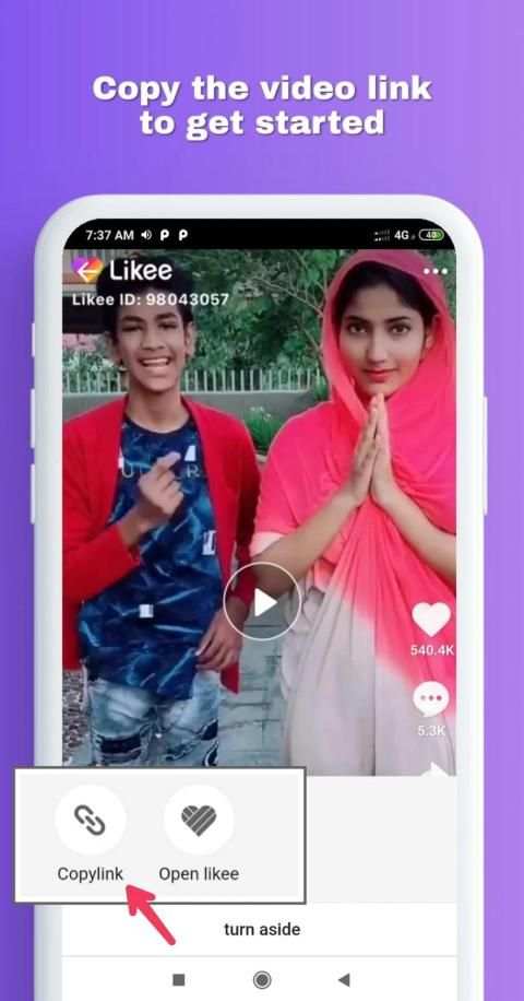 Likee Video Downloader - Without Watermark screenshot 1