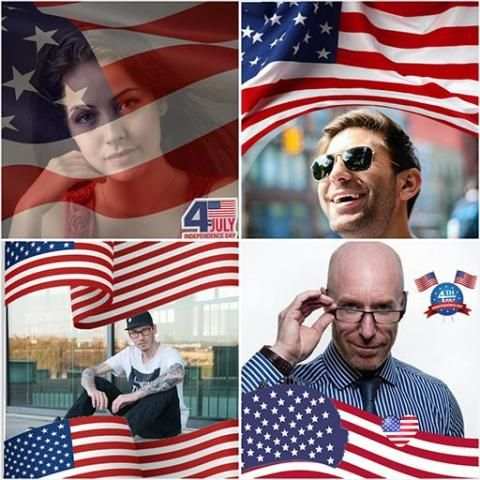 USA Flag Photo Editor * screenshot 8
