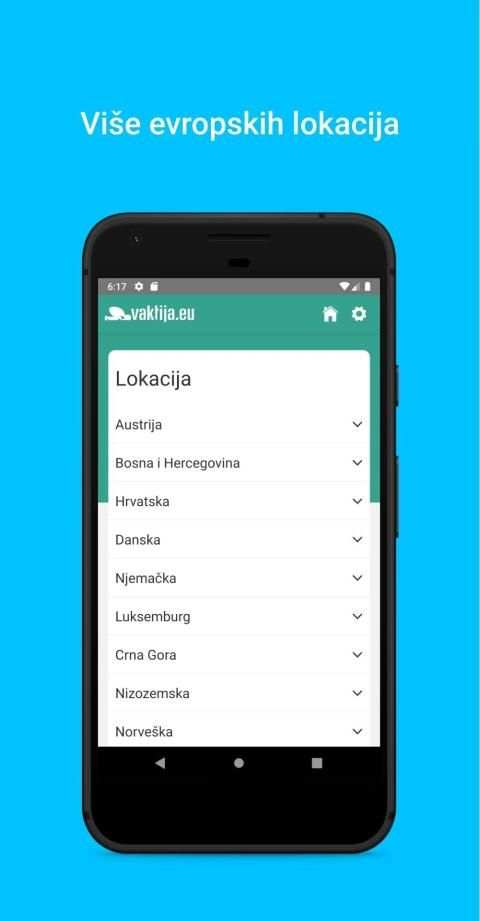 Vaktija.eu screenshot 2