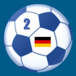 Football DE 2 (The German 2nd league)