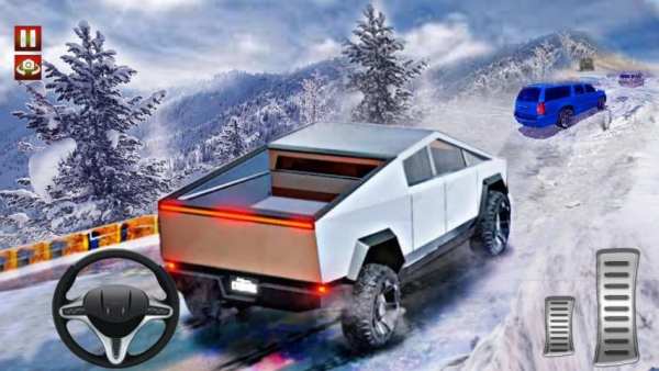 Cyber Truck Driving Simulator 4x4 स्क्रीनशॉट 3
