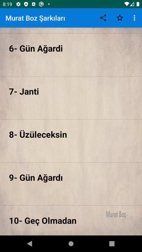 Murat Boz -Şarkıları-20 20- (in-ter-netsiz) screenshot 3