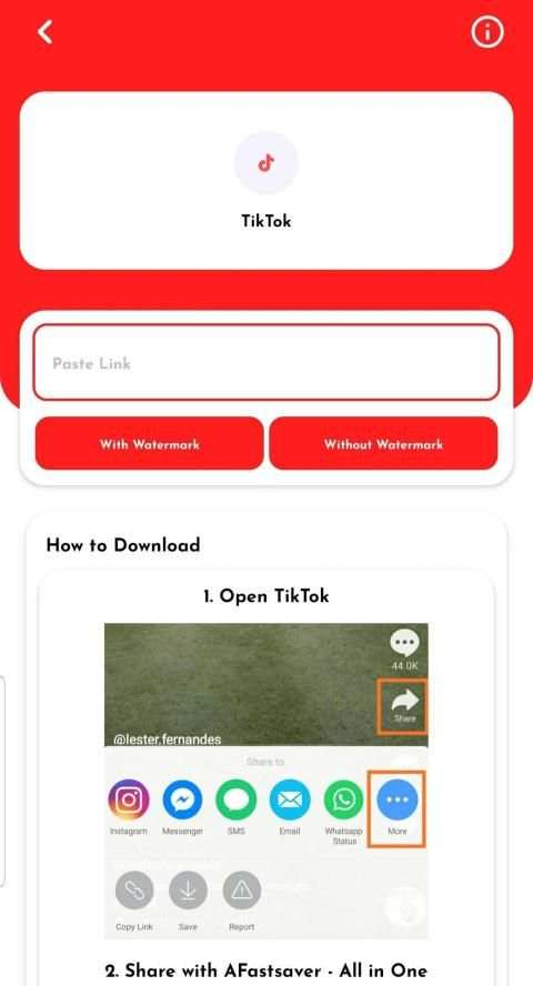 Fastsaver - All in One स्क्रीनशॉट 1