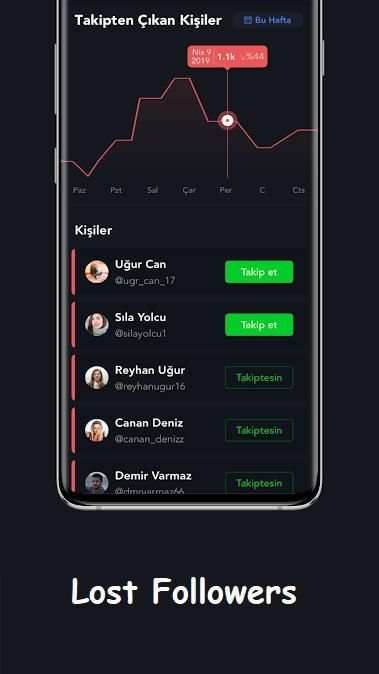 Analysis+ Followers Analysis for Instagram screenshot 1