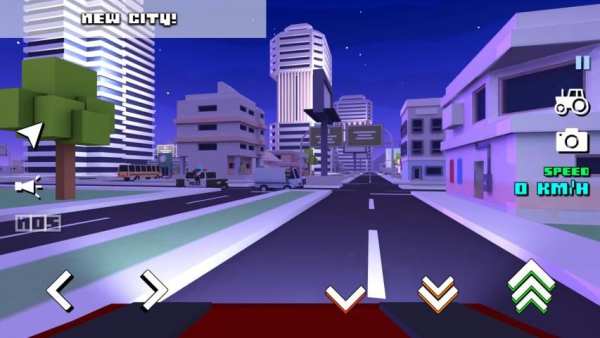 Blocky Farm Racing & Simulator - free driving game screenshot 4