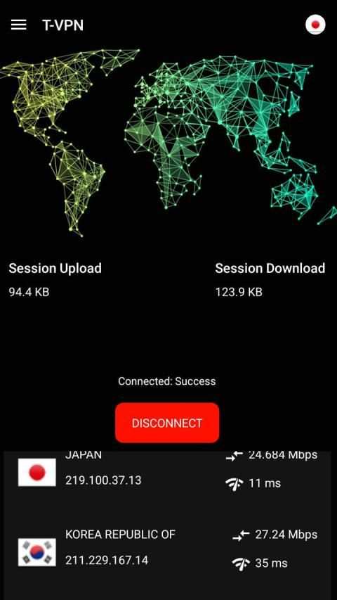 T-VPN screenshot 3