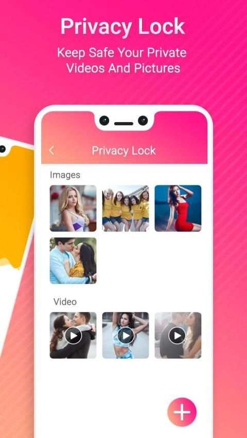 Privacy Lock - Hide Pics & Videos, App Lock स्क्रीनशॉट 1