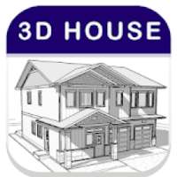 How To Draw 3D House