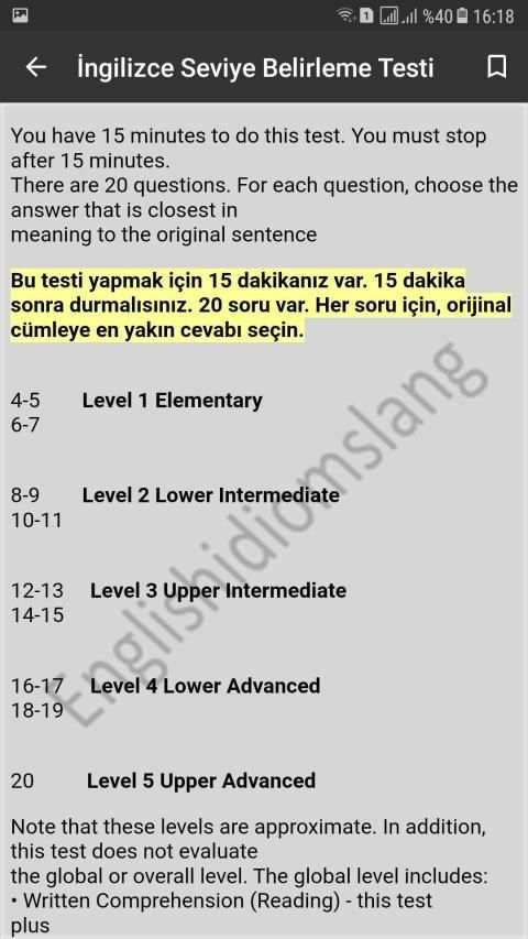 Englishidiomslang screenshot 7