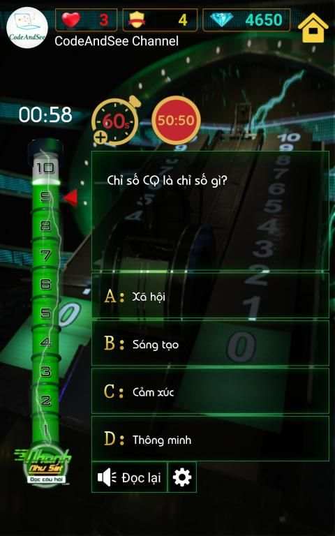 Nhanh Như Sét - Đọc Câu Hỏi screenshot 2