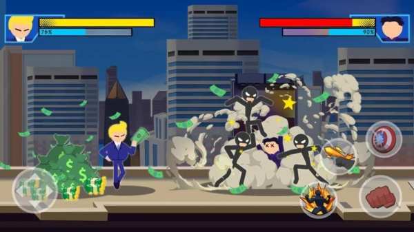 Stick Super: Hero - Fight for the shadow legends स्क्रीनशॉट 6