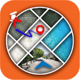 Live Street View Map and GPS Navigation, Map 2020 आइकन