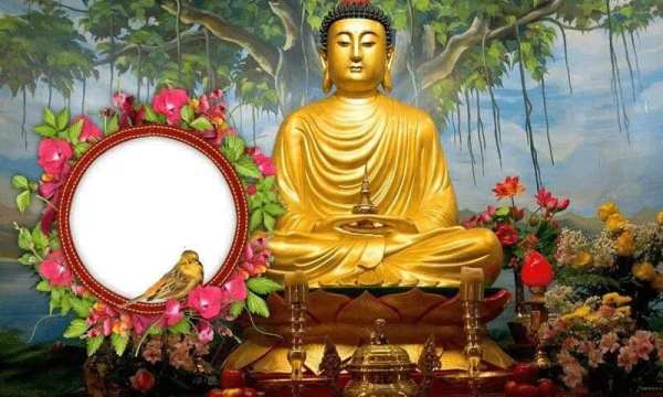 Buddha Purnima Photo Frame - Vesak Day Photo Frame screenshot 6
