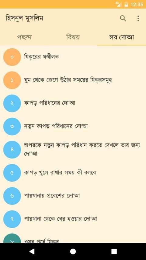 দোআ ও যিকির (হিসনুল মুসলিম) screenshot 5