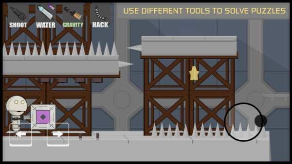 Cyber Age Robot : Puzzle / Physics Platformer Game screenshot 2