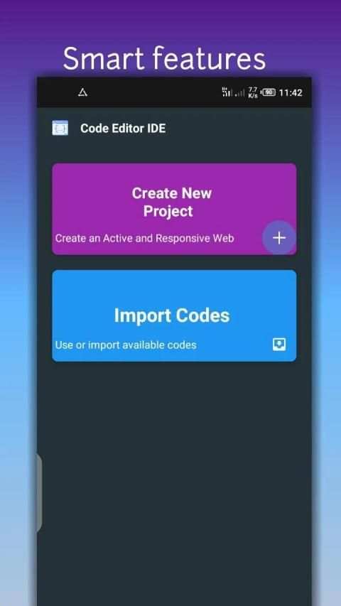 Code Editor IDE screenshot 1