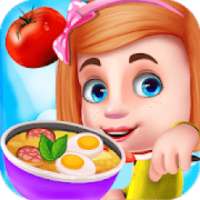 Kids In Kitchen-Hungry Kid Cooking Restaurant Game