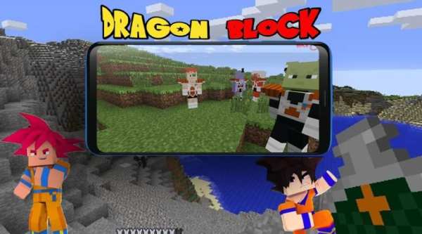 Mod Dragon Block Saiyan for Minecraft screenshot 1
