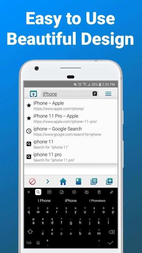 Browser 4G screenshot 6