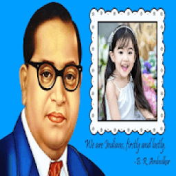ikon Dr.B.R.Ambedkar Photo Frame&amp;Jay Bhim Photo Frame
