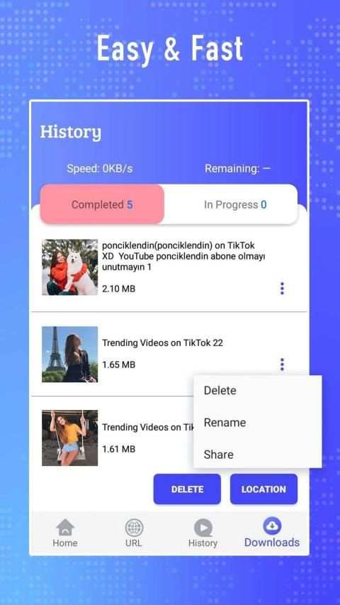 Video Downloader - Get Videos from FB, IG, Tiktok स्क्रीनशॉट 1