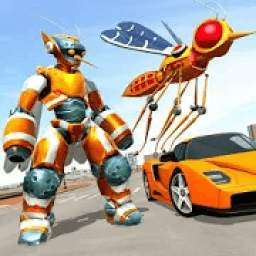 Mosquito Robot Car Game - Transforming Robot Games