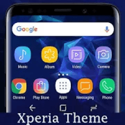 ikon Galaxy S9 blue | Xperia™ Theme