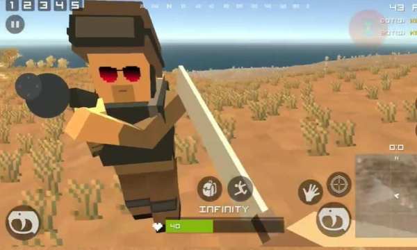 Pixel FPS : Unknown Battle Land screenshot 2