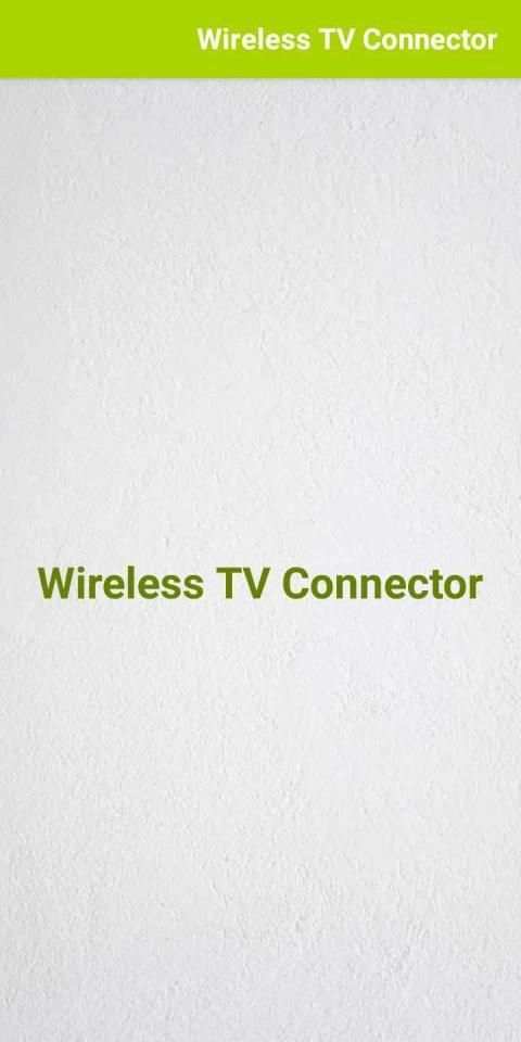 Wireless TV Connector( Screen mirroring) स्क्रीनशॉट 1
