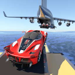 Mega Ramp Car Stunts : Crazy Stunt Car ramp आइकन