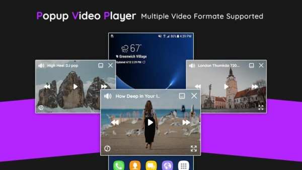 Video Popup Player - Multiple Video Popup Player screenshot 1