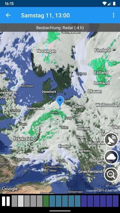 Wetter Schweiz XL PRO screenshot 10