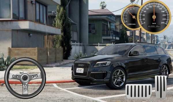 Drive Audi Q7 - City & Parking screenshot 4