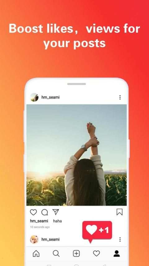 Follower Rocket: Get Follower&Like on social media screenshot 2