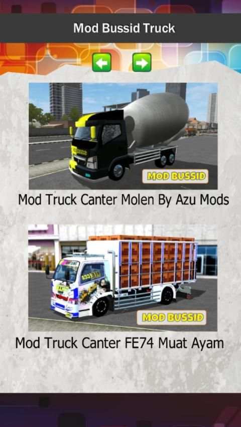 Mod Truck Canter BUSSID screenshot 6