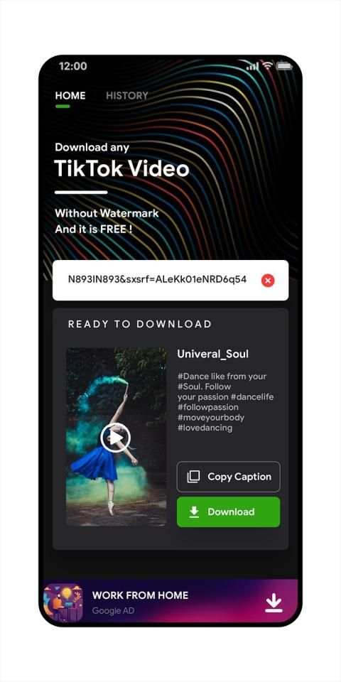 Tikloadr-TikTok Video Downloader without Watermark स्क्रीनशॉट 3