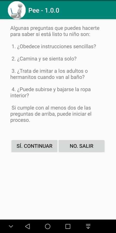 Pee Baby Sphincter - Control Esfínter para Bebes screenshot 8