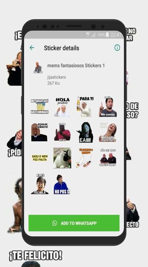 WAStickerApps - Memes Frases Sticker para WhatsApp screenshot 7