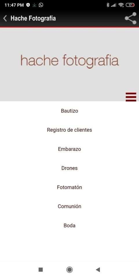 Hache Fotografía screenshot 5