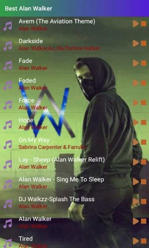 Best Alan Walker स्क्रीनशॉट 3