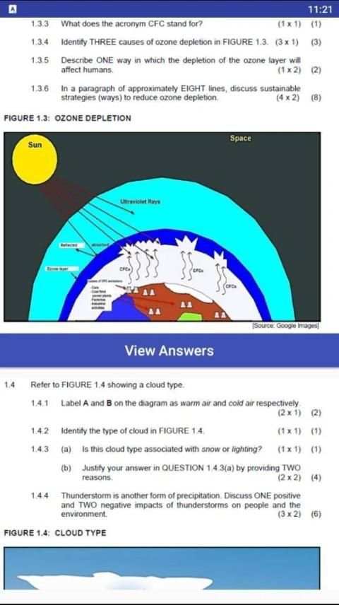 Grade 10 Geography Mobile Application screenshot 2