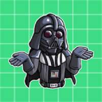 Star Wars en WhatsApp WastickerApps TV Stickers logo