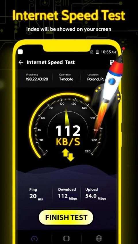 Internet Speed Meter स्क्रीनशॉट 4