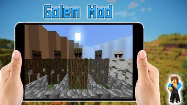 Golem Mod for Minecraft PE screenshot 5