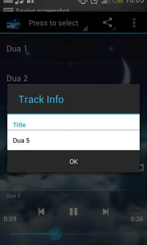 Dua Islamic Ringtone screenshot 1