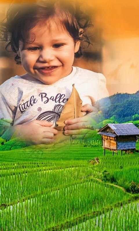 Features natural village photo frame application screenshot 17