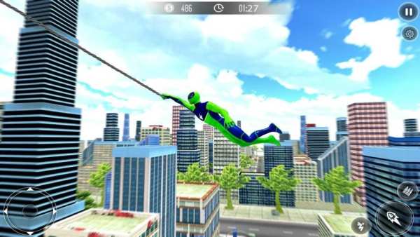 Spider Ropehero Crime City: Spider Crime Simulator स्क्रीनशॉट 9