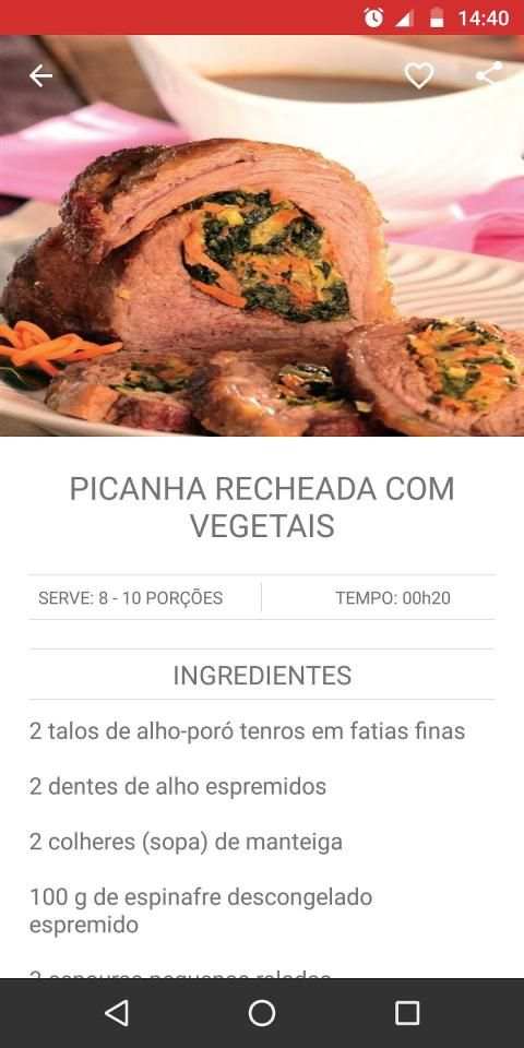 Receitas em Geral offline screenshot 2